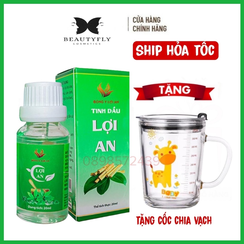 Tinh dầu bôi ho, sổ mũi, khò khè cho bé Lợi An -chính hãng, date mới + kèm quà