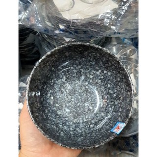 Chén đựng cơm ,chè nhựa Melamine vân đá đen