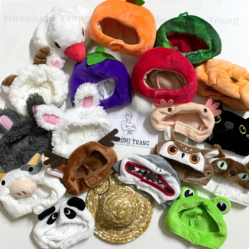 Outfit cho gấu bông, mochi, noru 10cm
