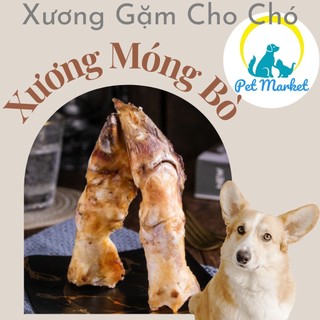 Móng bò sấy khô, xương gặm sạch răng cho chó