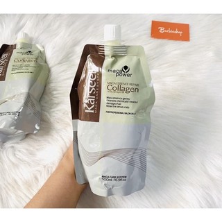Dầu hấp tóc Ý Karseell Collagen chính hãng siêu mềm mượt tóc 500ml