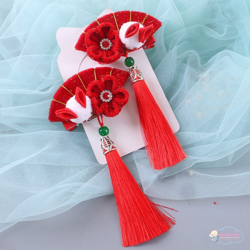 Kẹp Tóc Hình Năm Mới Ngọt Ngào Cho Bé Gái