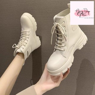Bốt Nữ Khuy Cổ Chun Len Hàng XỊn