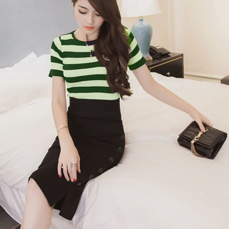 Chân váy bút chì công sở thanh lịch tôn dáng - CV0031