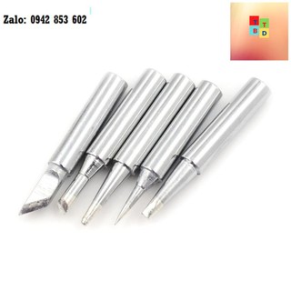 Bộ 5 mũi hàn thiếc thông dụng cho mỏ hàn 900m 908 908s 936