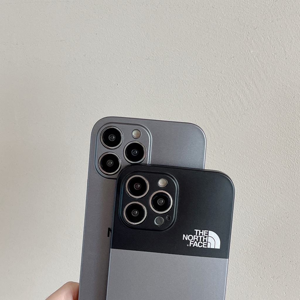 THE NORTH FACE Ốp Điện Thoại Mềm Họa Tiết Hoạt Hình Cho iPhone11 11promax iPhone12 12pro 12promax iPhone13 13pro 13promax iPhone14 14plus 14pro 14promax