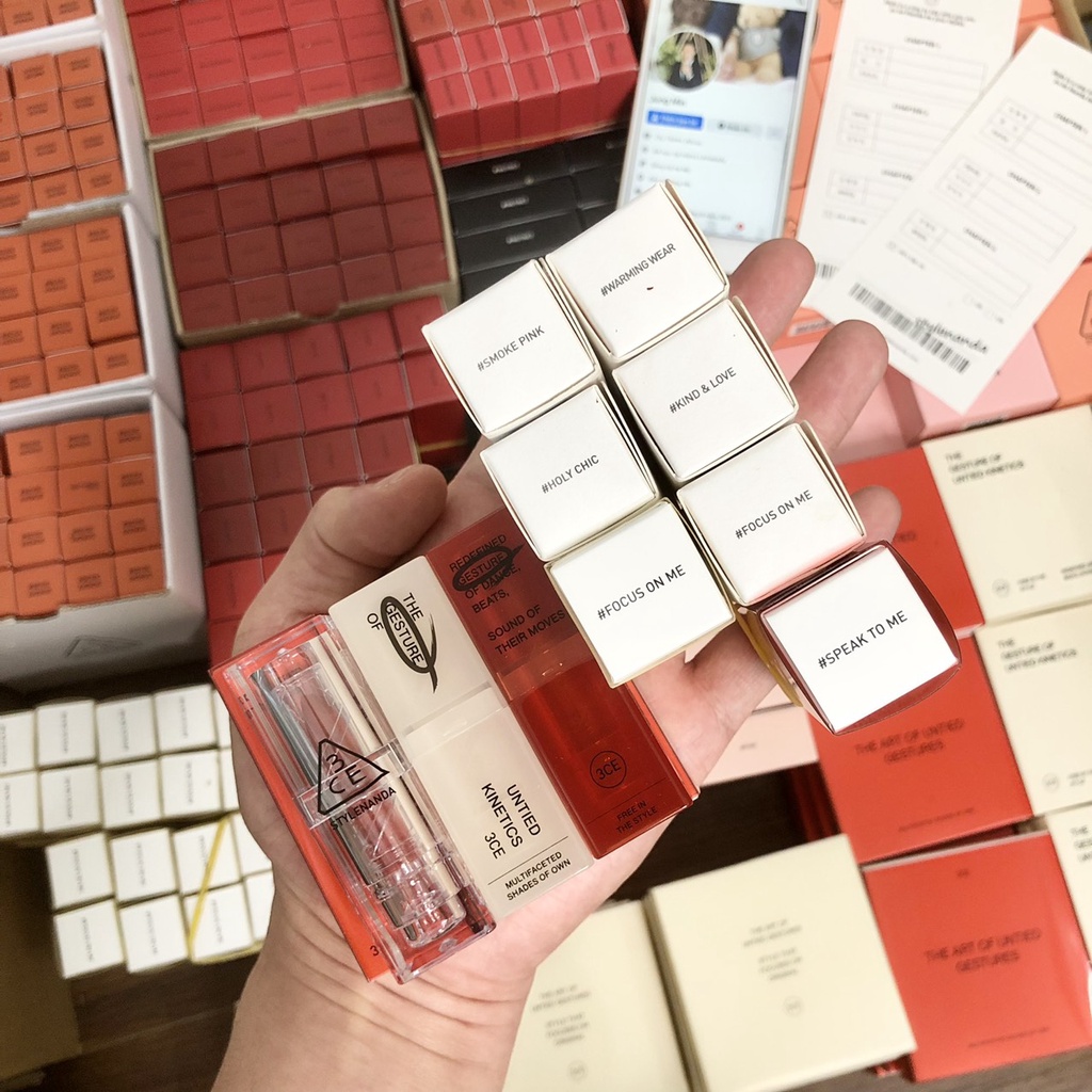 (BILL KOREA) Son Thỏi Lì Vỏ Trong 3CE Soft Matte Lipstick 3.5g