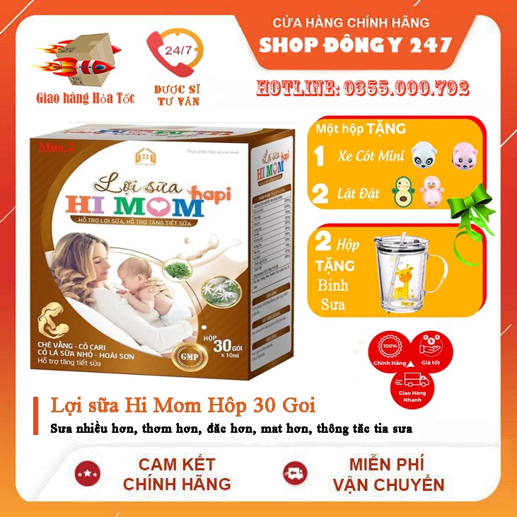✅ Lợi Sữa Hi Mom Hapi Thông tắc tia sữa, gọi sữa về nhanh
