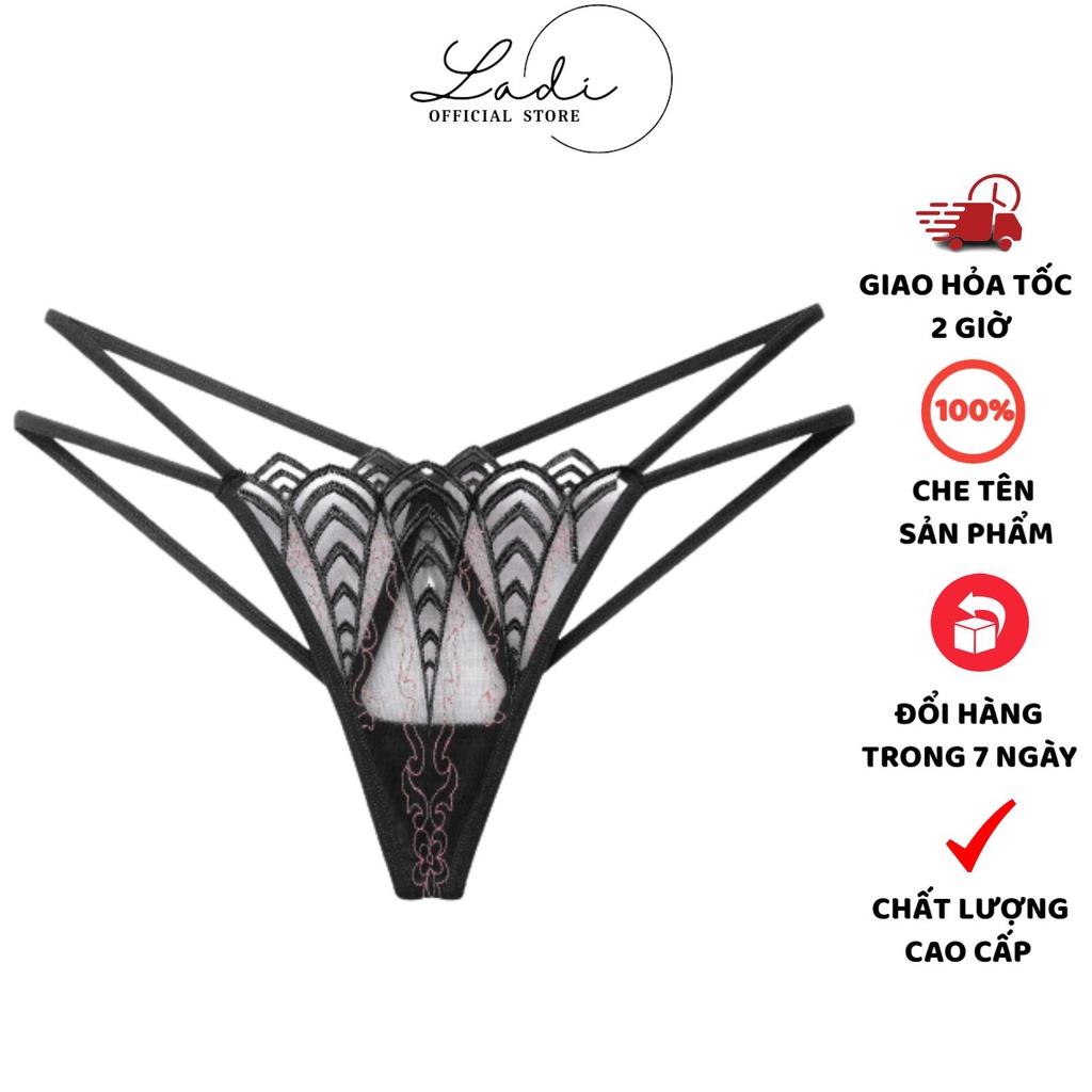 Quần Lót Ren LADI Nữ Lọt Khe Sexy Thiết Kế Mặc Thoáng Mát MÃ 2245