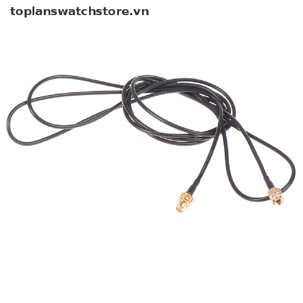 1 Dây Cáp Ăng Ten WiFi Nối Dài 1m RG174 RP-SMA Chuyên Dụng Chất Lượng Cao
