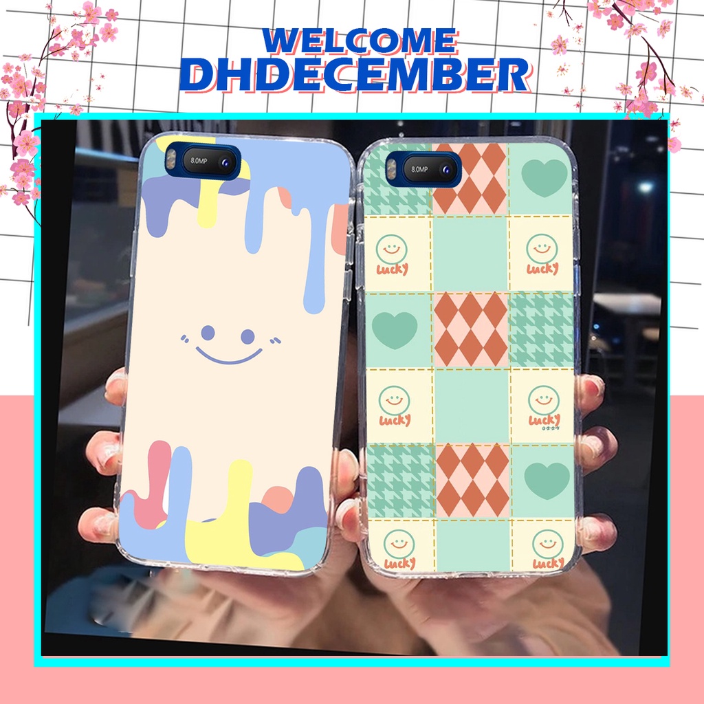 Ốp lưng Vsmart BEE in hình tim, kẻ vuông mẫu mới CỰC XINH