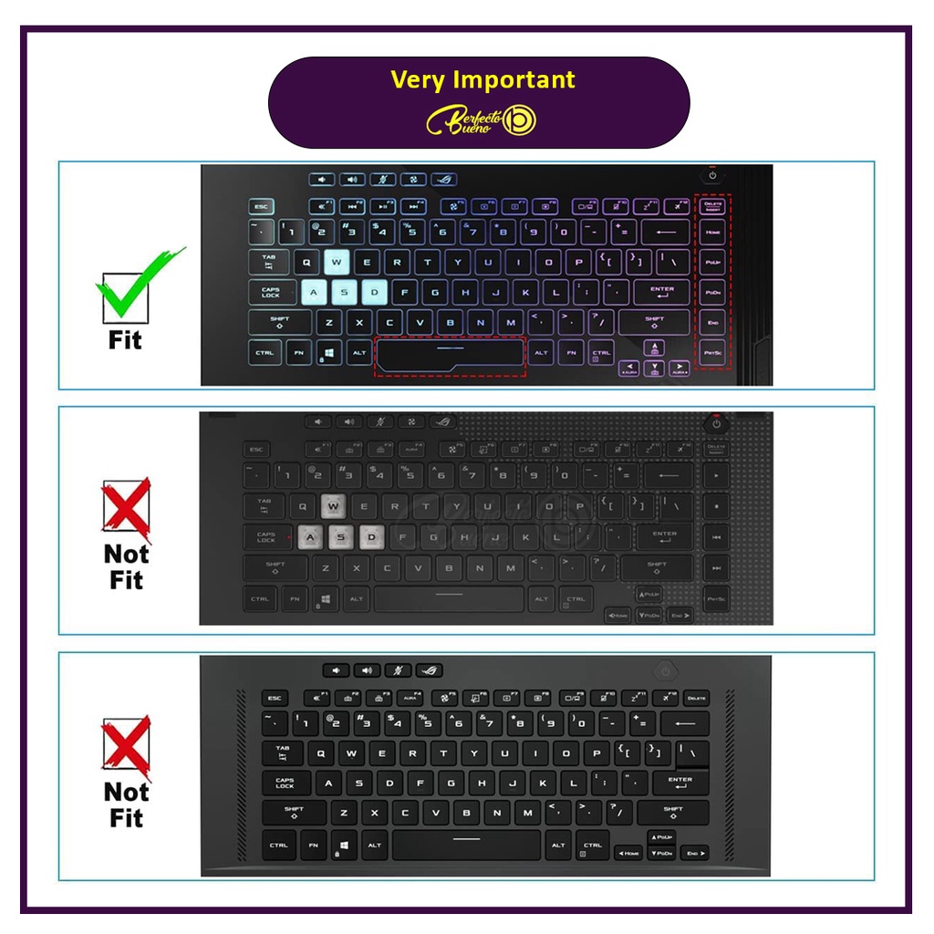 Miếng Dán Bảo Vệ Bàn Phím Bằng tpu Cho asus rog strix g15 g512 g512l g512lv g532l g531g