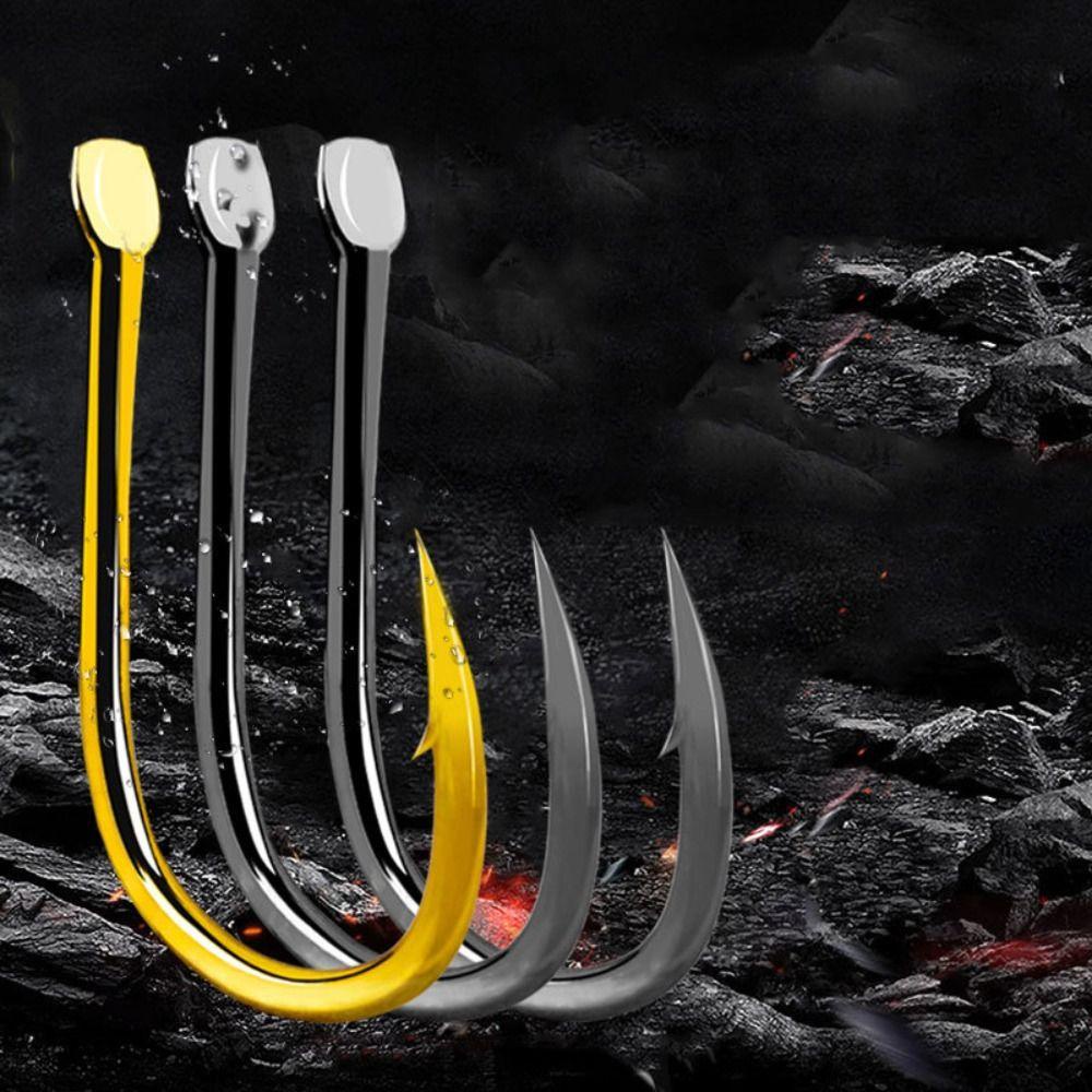 LANFY Móc Câu Cá Đầu Phẳng Chất Lượng Cao