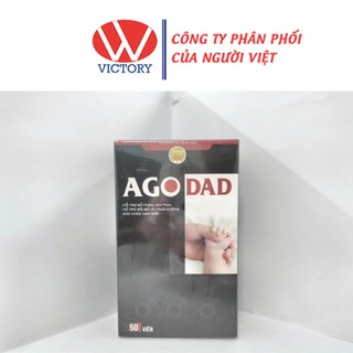 Ago Dad giúp tăng cường khả năng sinh sản và bổ sung dưỡng chất cho nam giới - 50 viên - VIC Pharmacy
