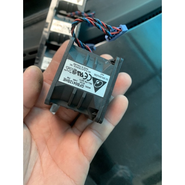 Quạt đôi delta Gfb0412she 4cm 12v 0.68A độc lạ thái lan