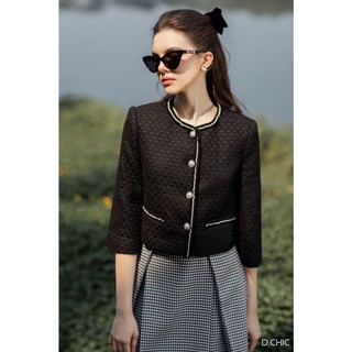 Chân váy midi xếp 2 ly D.CHIC MS: 382688