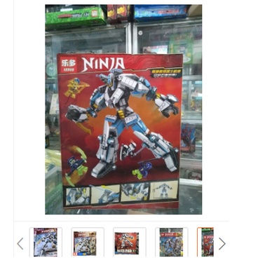 Lego 76077 - Leji 99901 Xếp Hình Robot TiTan Băng Của Ninjago Zane's 792 pcs