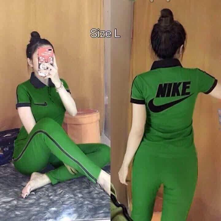 Set Cotton Dáng Thể Thao Cổ Bẻ - Mềm Mịn - Logo Thêu Đơn Giản - SP Y Hình