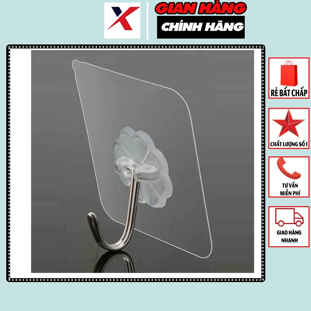 Móc dán tường siêu dính, chắc chắn chịu lực tốt