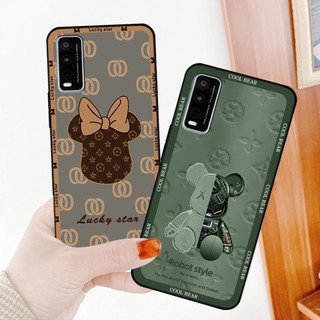 Ốp lưng Vivo Y20/Y20s - Vivo Y12s - Vivo V20 SE in hình bearbrick, kwas. ốp in hình bền đẹp