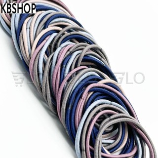 [HCM] Set 100 Thun Buộc Tóc Nữ, Dây Cột Tóc Nhiều Màu