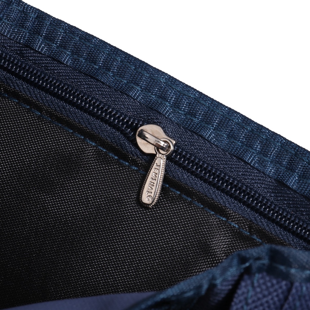 Ví Ngắn Gập Ba Bằng Vải Canvas Giản Dị Dành Cho Nữ Và Nam