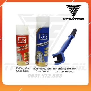 Bộ Combo Vệ Sinh Sên BZ + Dưỡng Sên BZ + Bàn Chải 3D