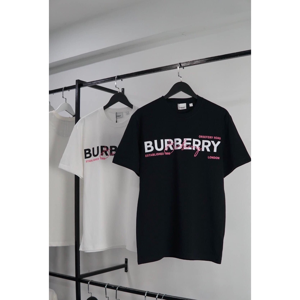 Áo thun Nam Nữ Buberry cao cấp - Áo phông in họa tiết Bbr phong cách LUXURY form rộng cotton thoáng mát - Áo Burberry