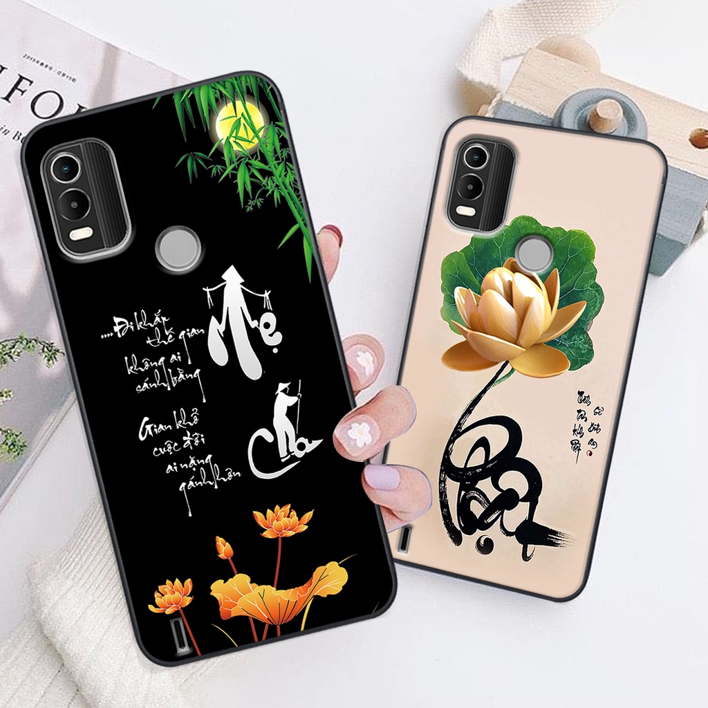 Ốp lưng NOKIA C21 PLUS in hình chữ tài chữ lộc, Cha Mẹ, bình an SIÊU ĐẸP