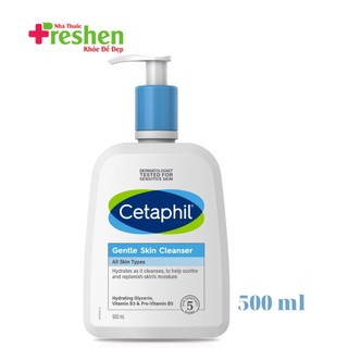 Sữa Rửa Mặt Dịu Nhẹ Cetaphil Gentle Skin Cleanser 500ml (mới)