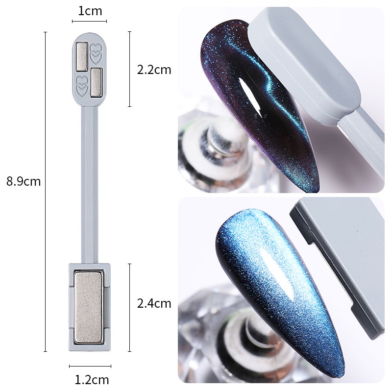 Bút Nam Châm Đính Móng Mắt Mèo 3D