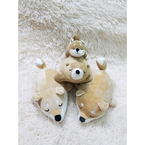 Gấu bông chó Shiba mềm mịn như miniso