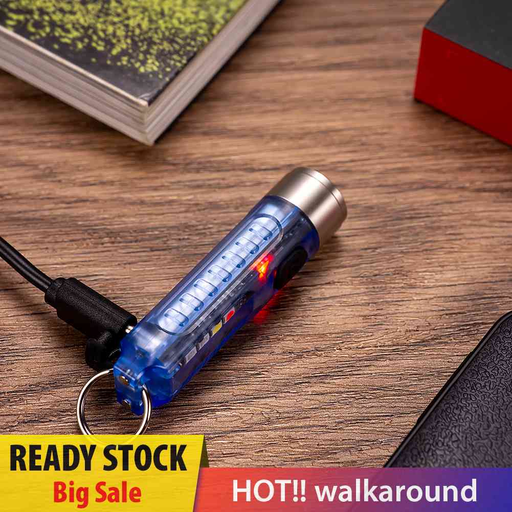 Móc Khóa Đèn Pin LED Mini SST20 Ánh Sáng Tím 400lm Không Thấm Nước