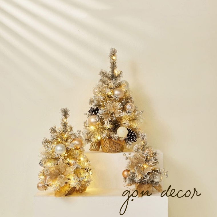 Cây thông noel trang trí Giáng sinh phong cách Bắc Âu - Gọn Decor