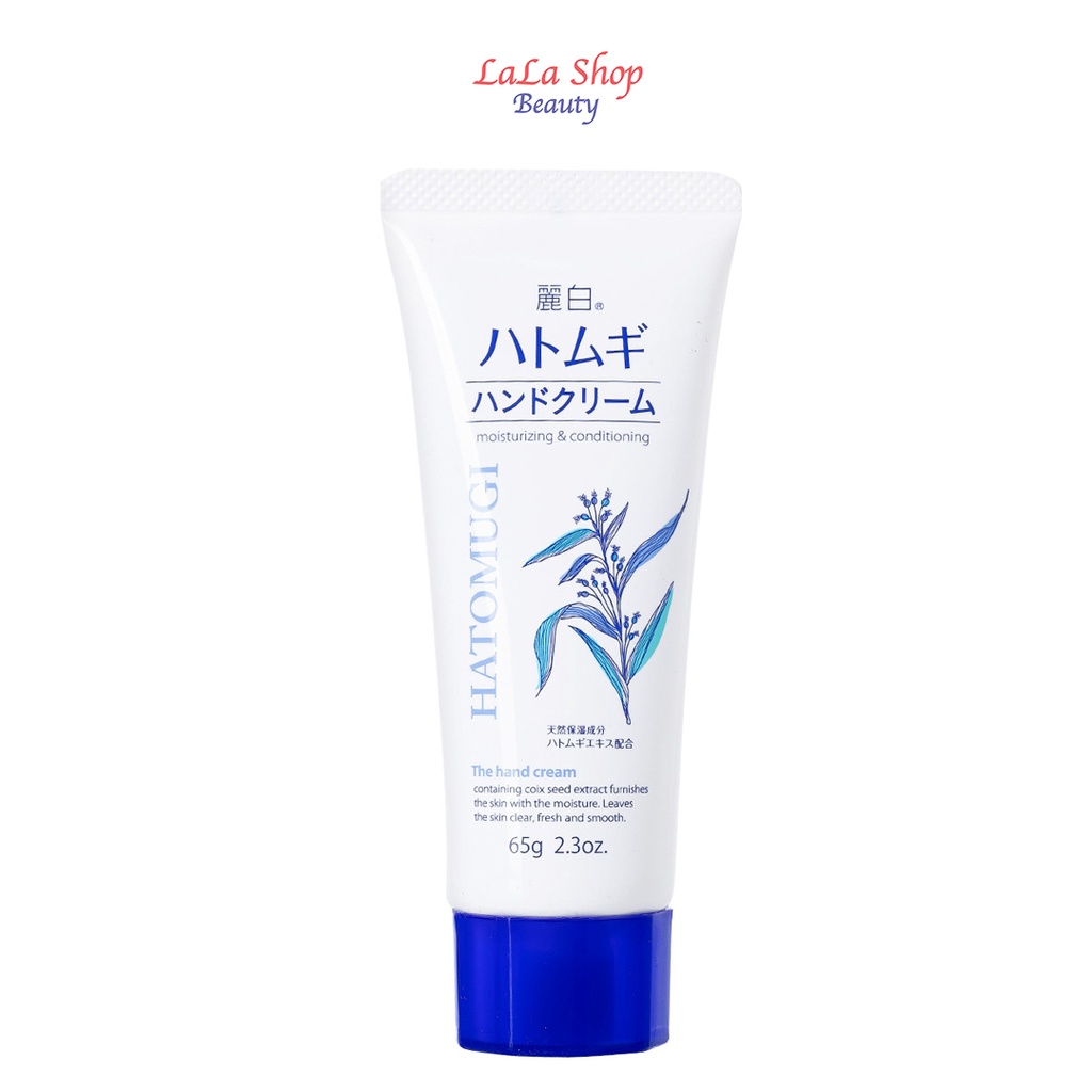 Kem Dưỡng Da Tay Hatomugi 65g Chống Oxy Hóa Giúp Da Tay Sáng Khỏe