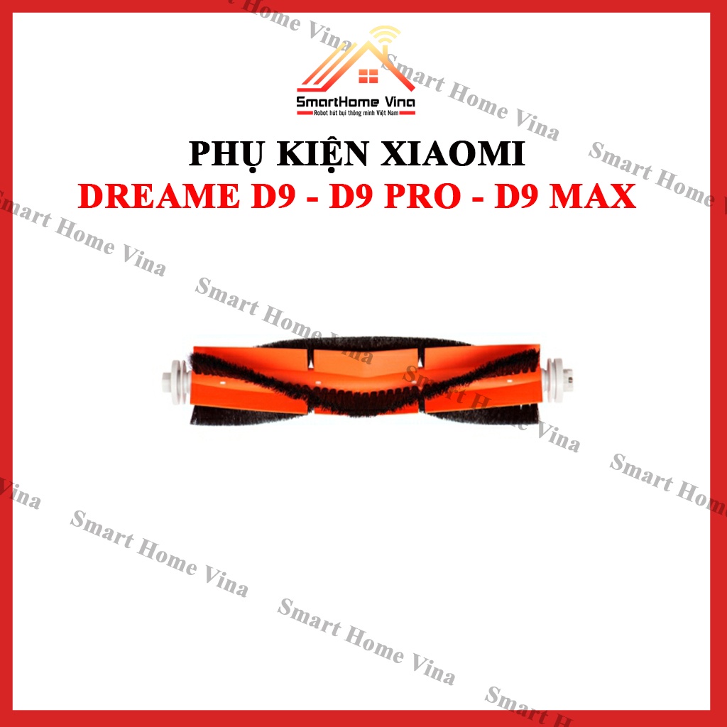 Phụ kiện robot hút bụi Xiaomi Dreame D9, D9 Pro, D9 Max. Khăn lau, chổi cạnh, chổi giữa, lọc bụi. | BigBuy360 - bigbuy360.vn