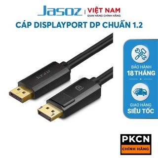 Cáp Displayport DP chuẩn 1.2 JASOZ A114 - Hàng chính hãng - Bảo hành 18 tháng