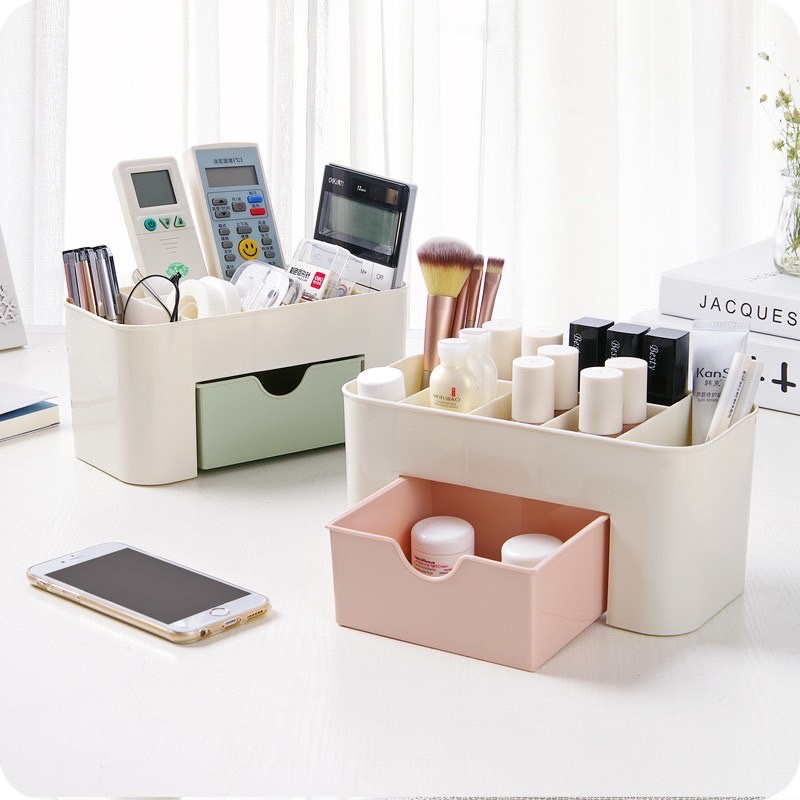 Hộp Đựng Đồ Trang Điểm, Kệ Đựng Mỹ Phẩm Để Bàn Cao Cấp