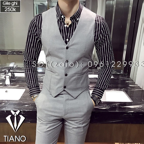 Áo Gile cao cấp theo màu vest chất vải cao cấp form ôm đẹp.
