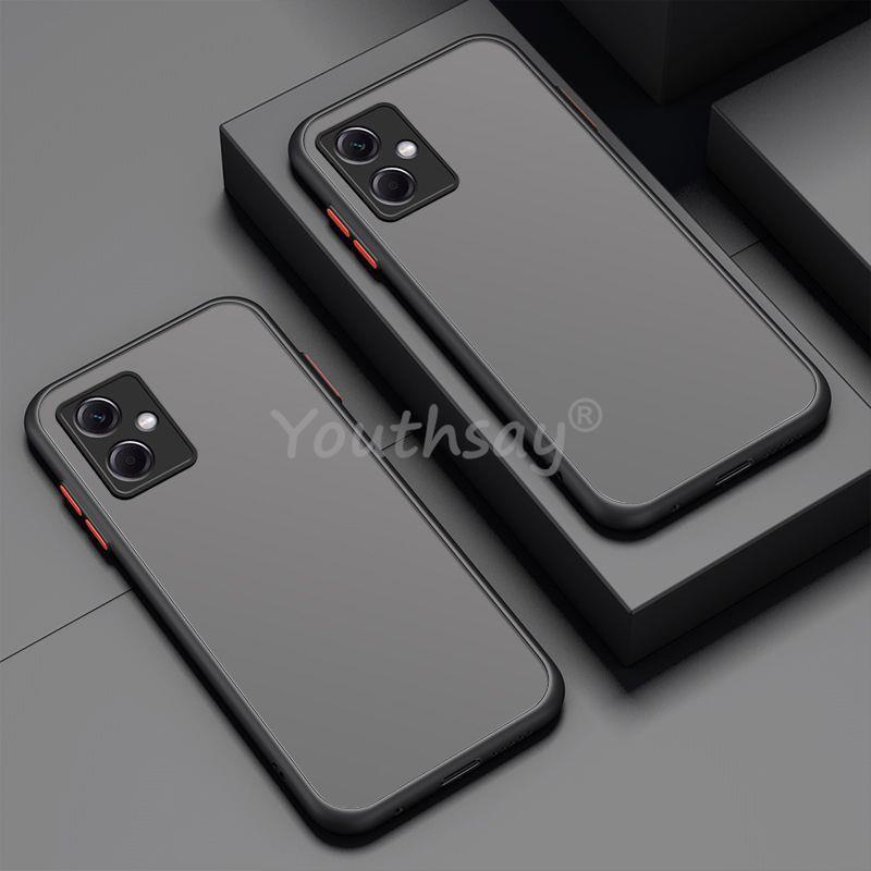 Ốp Điện Thoại Cứng Viền Silicon Dẻo Màu Nhám Mờ Sang Trọng Cho Xiaomi Redmi Note 12 Pro Plus 12Pro + Note12 Note12Pro 5G