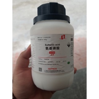 Sulfamic a.ci d lọ 500g Trung Quốc