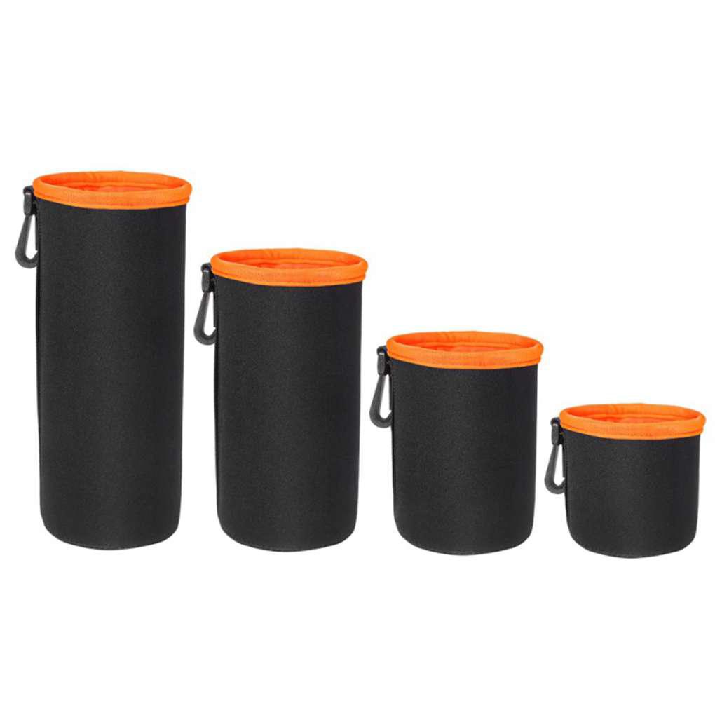 Túi Đựng Bảo Vệ Ống Kính Máy Ảnh 2 Màu Bằng Cao Su Tổng Hợp Dày Dặn Chống