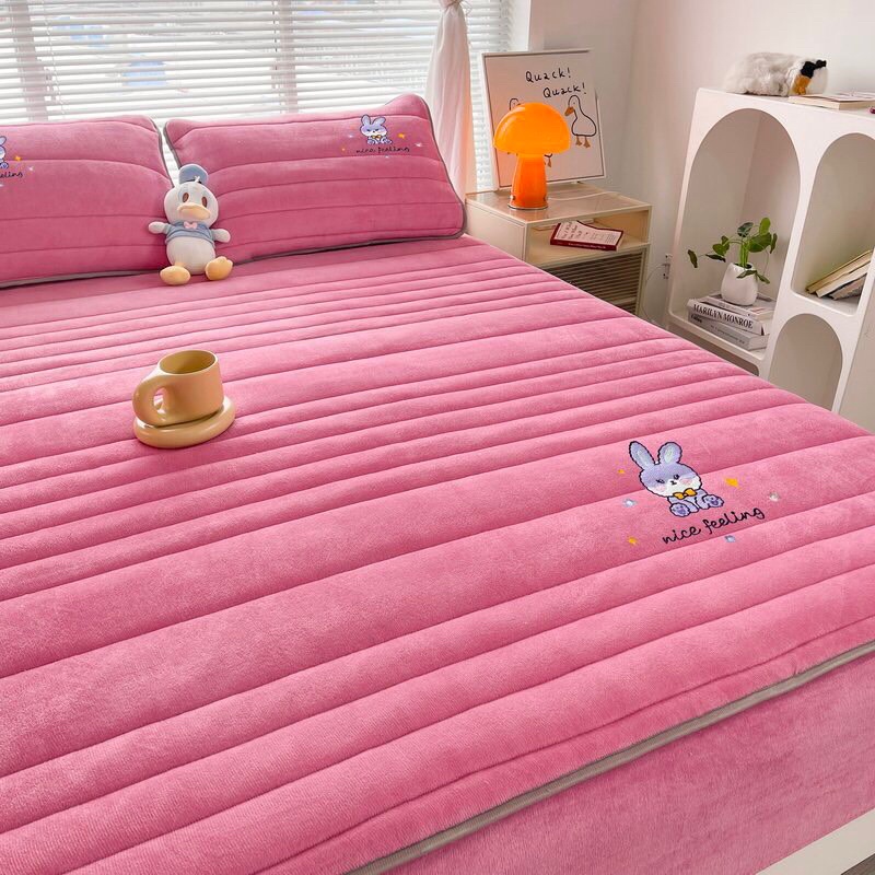 Thảm Ga gối Nỉ massage hoạ tiết Disney cao cấp