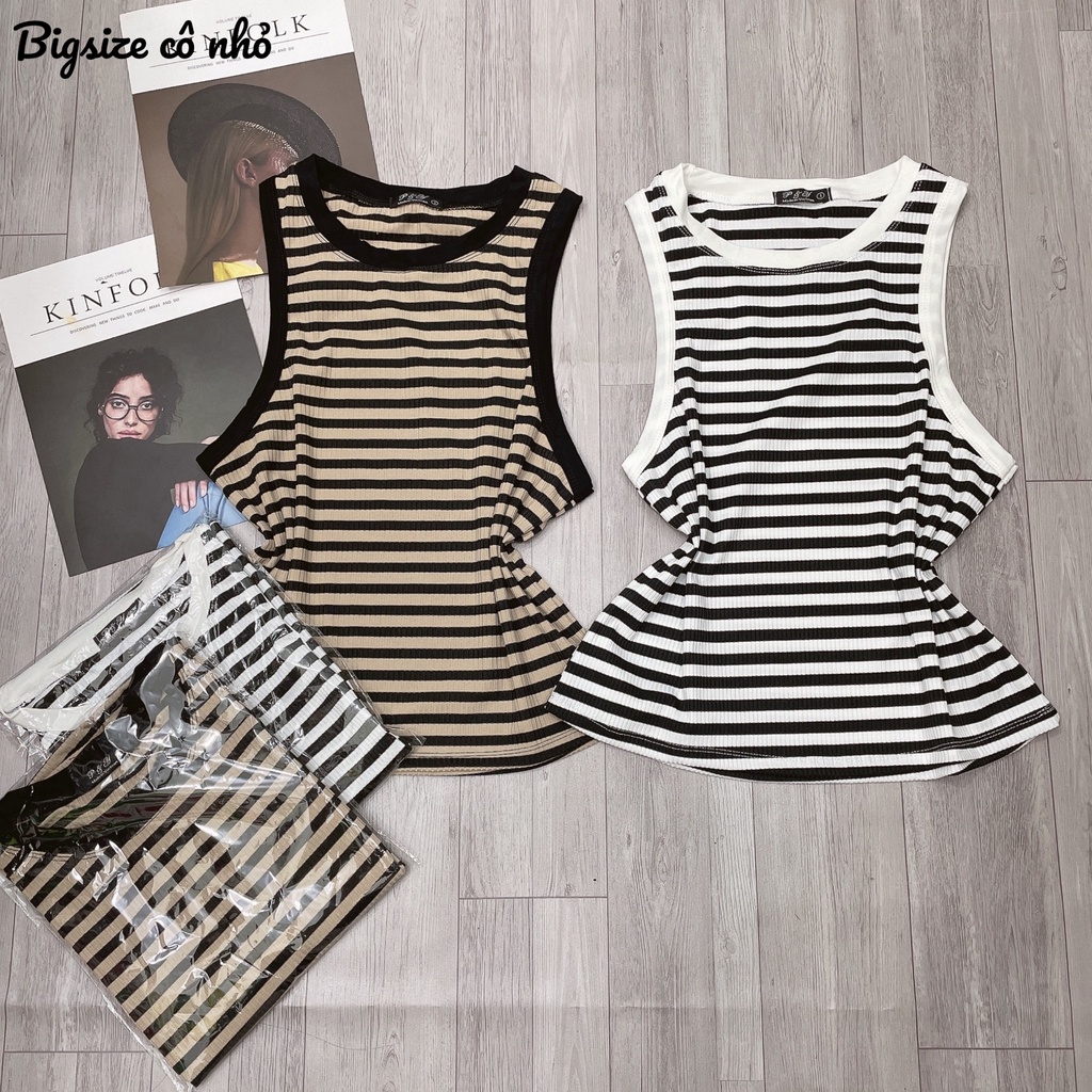 Áo Ba Lỗ Croptop Sát Nách Bigsize(58kg-95kg)Nhiều Màu Chất Thun Tăm Dày Dặn Mềm Mịn Thoáng Mát Tôn Dáng G3