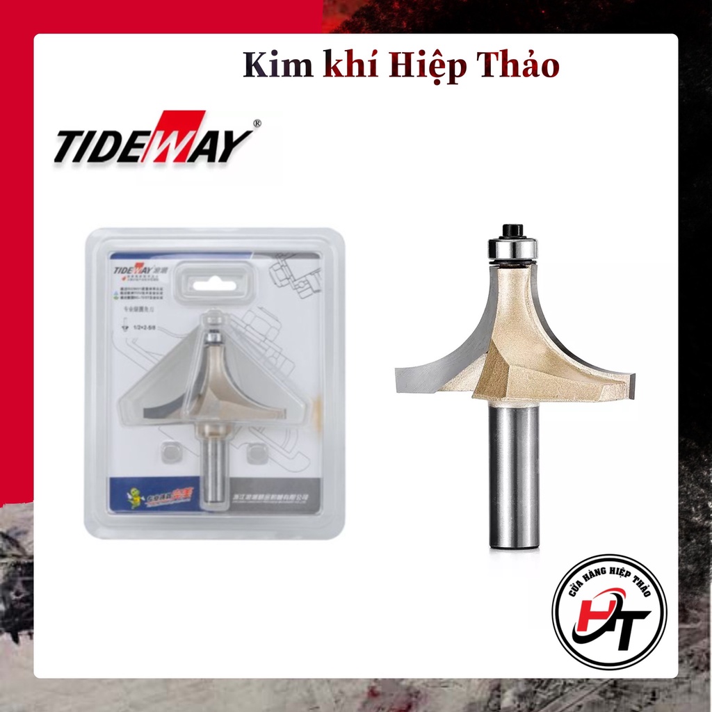 Mũi soi gỗ bo lõm R mũi phay lồi gỗ TIDEWAY 50 55 58 60 MSLOM-TW-TO