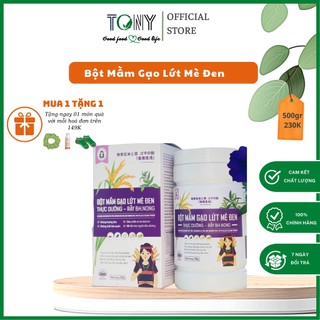 Bột mầm gạo lứt mè đen bh.nong thực dưỡng tốt cho sức khoẻ, phòng nhiều bệnh tật 500gr