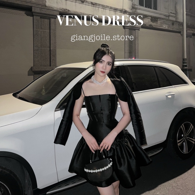 Set áo dài tay + váy hai dây dáng đuôi cá Venus Dress - Giangjoile.Store