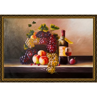 Tranh dán tường trang trí phòng ăn, phòng khách hình tĩnh vật hoa quả HIMG_4249K nhiều mẫu và kích thước