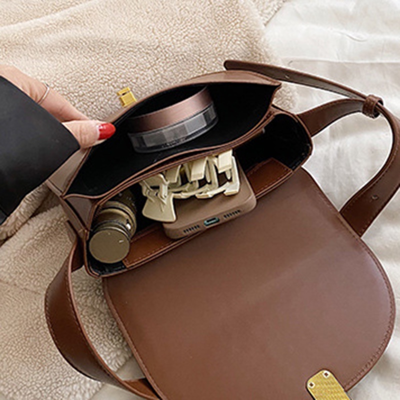 Túi yên ngựa IELGY có thể điều chỉnh phong cách retro dành cho nữ