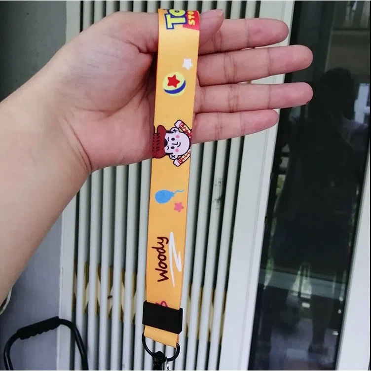 Hoody Buzz Lightyear Dây Đeo Cổ Tay Ngắn Rộng Có Dây Móc Chìa Khóa / Ổ Đĩa flash USB Chống Thất Lạc